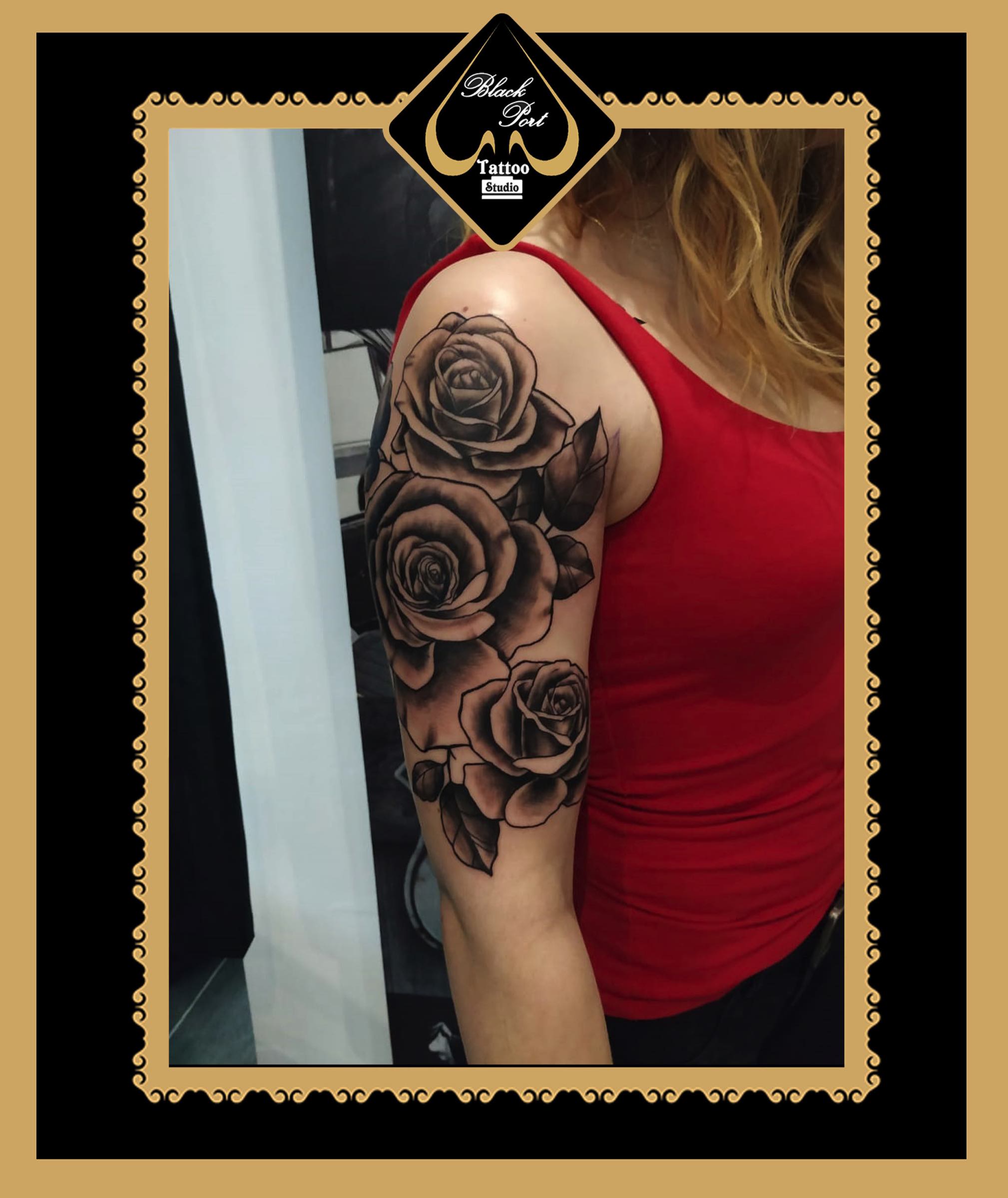 Black Port Tattoo