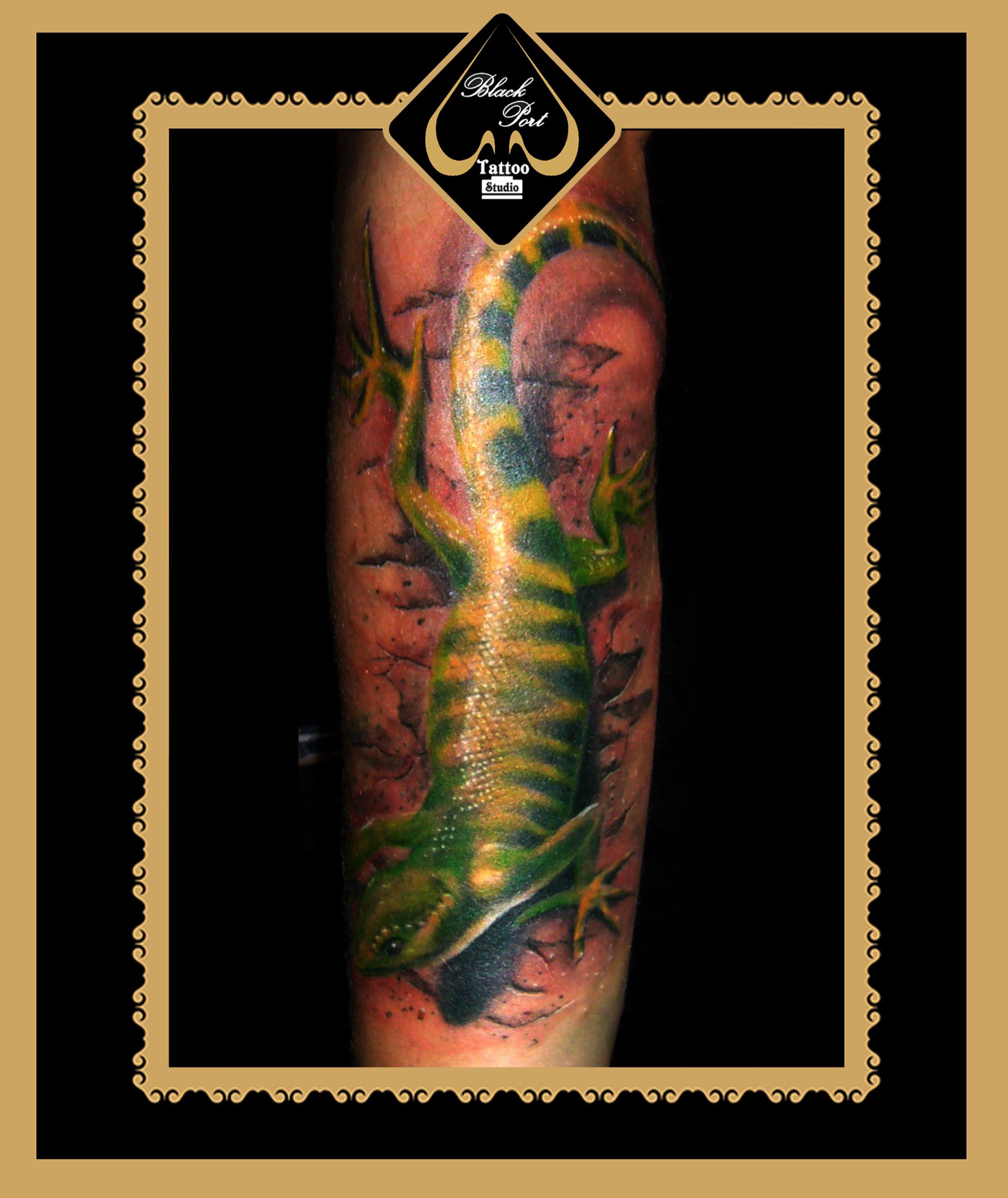 Black Port Tattoo