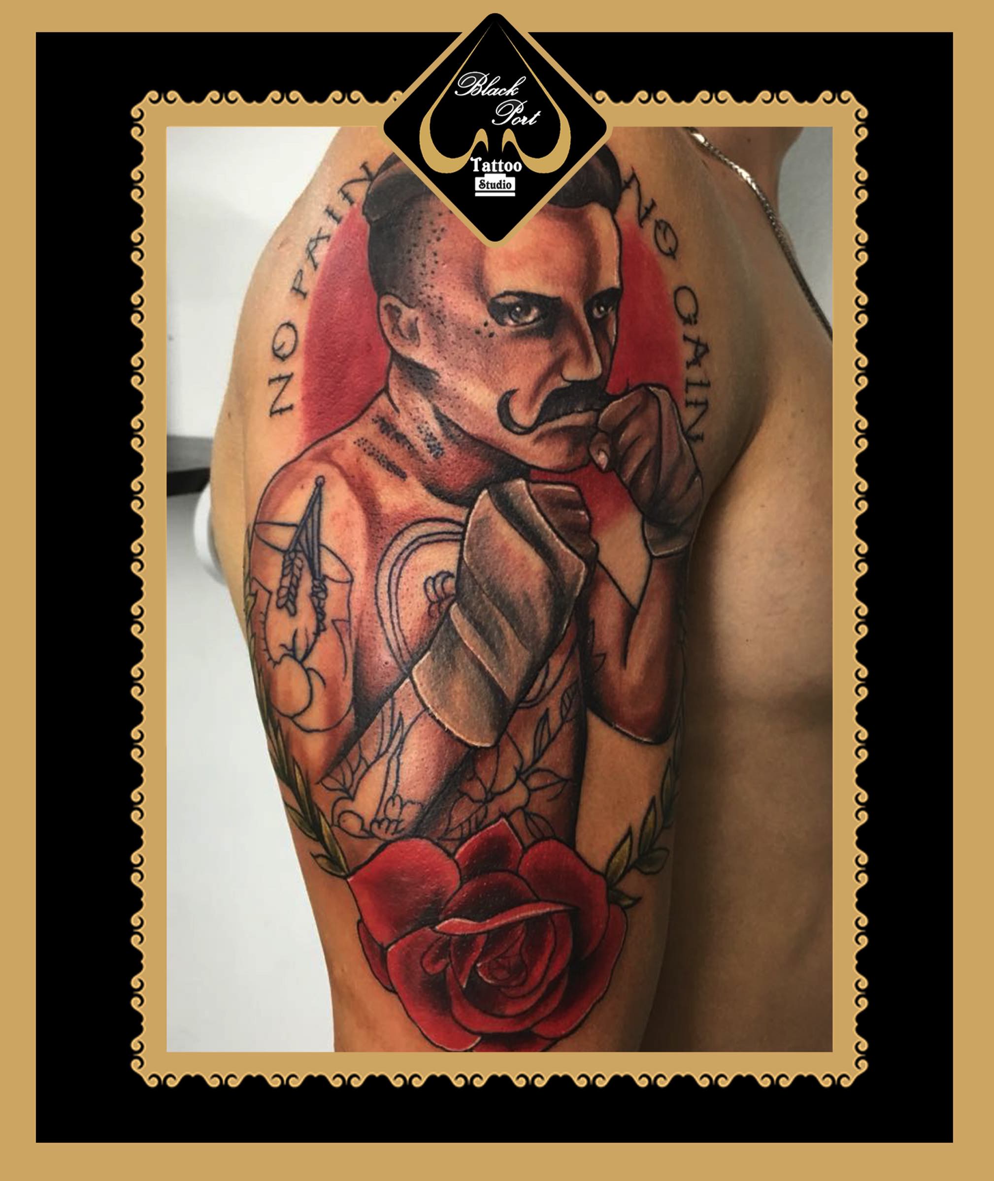 Black Port Tattoo